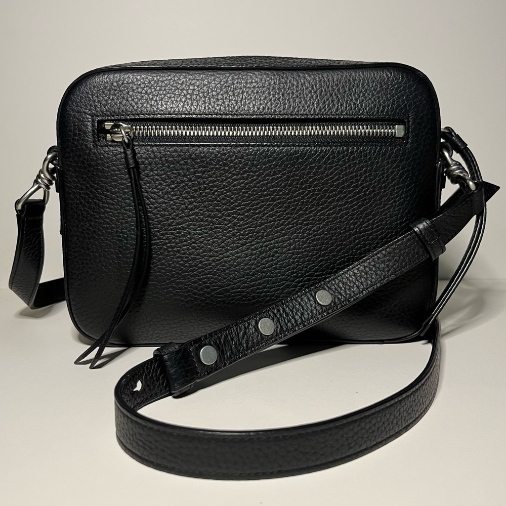 All Saints 100% leather black purse LIKE NEW!